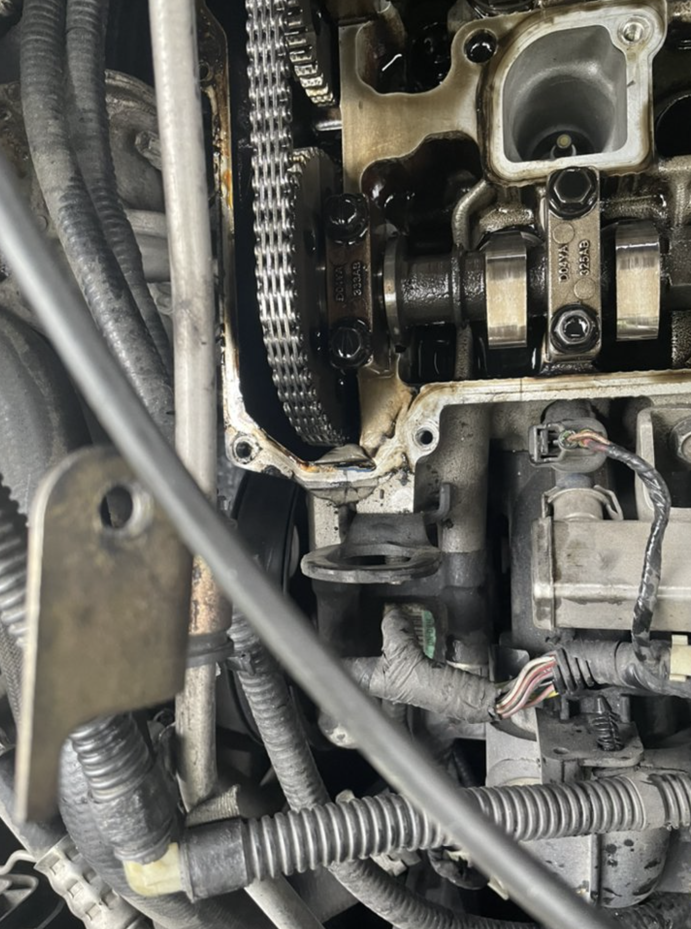 this image shows timing belts service in Santa Ana, CA